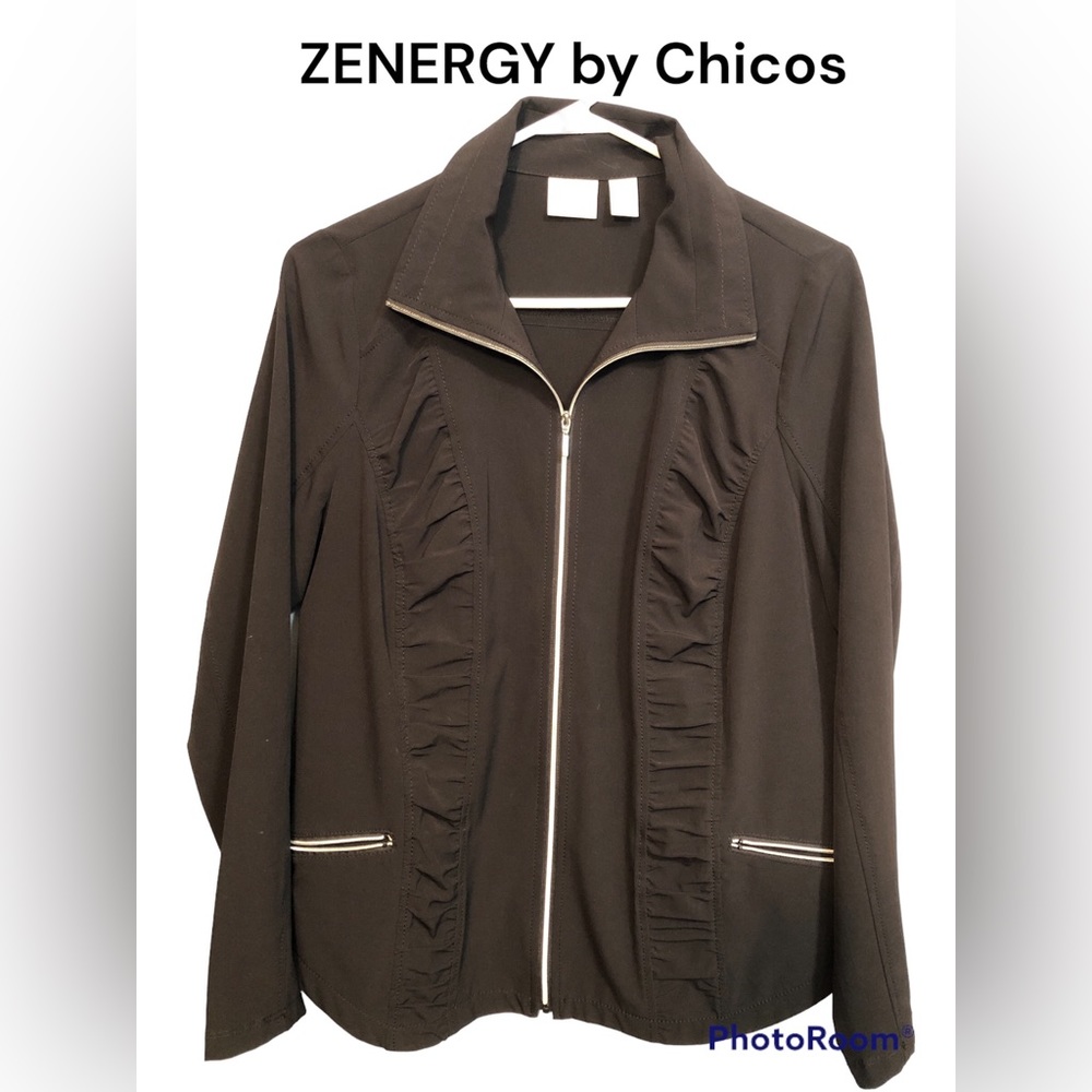 ZENERGY by Chicos windbreaker jacket